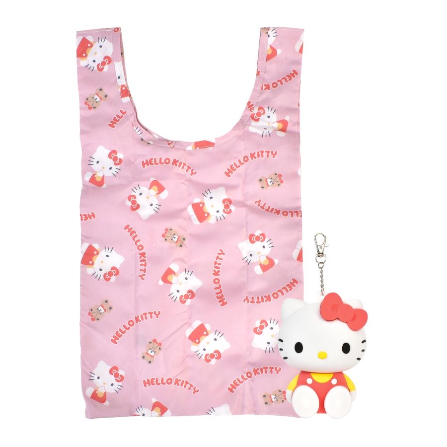 🎌日本直送🎌 Hello Kitty矽膠公仔掛飾連收納環保袋