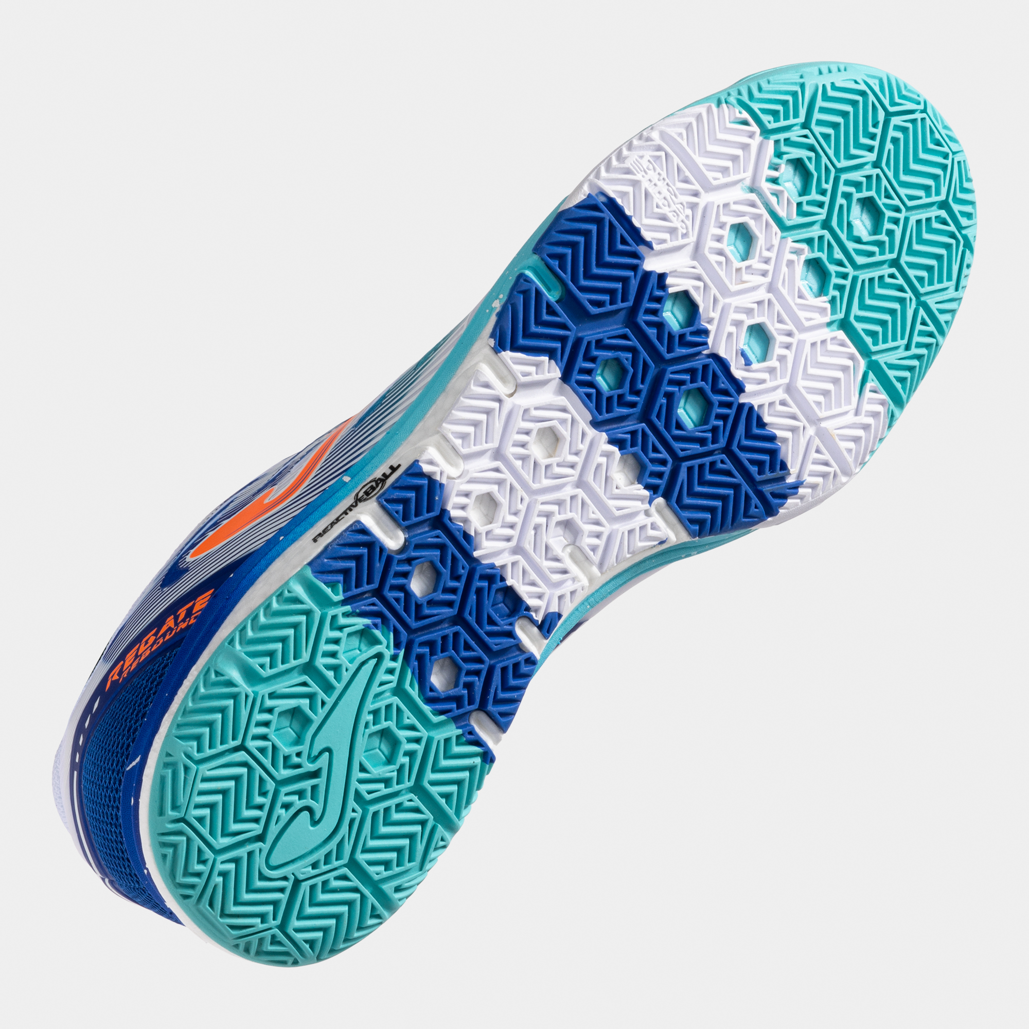 Futsal Shoes Regate Rebound 25 Indoor White Royal
