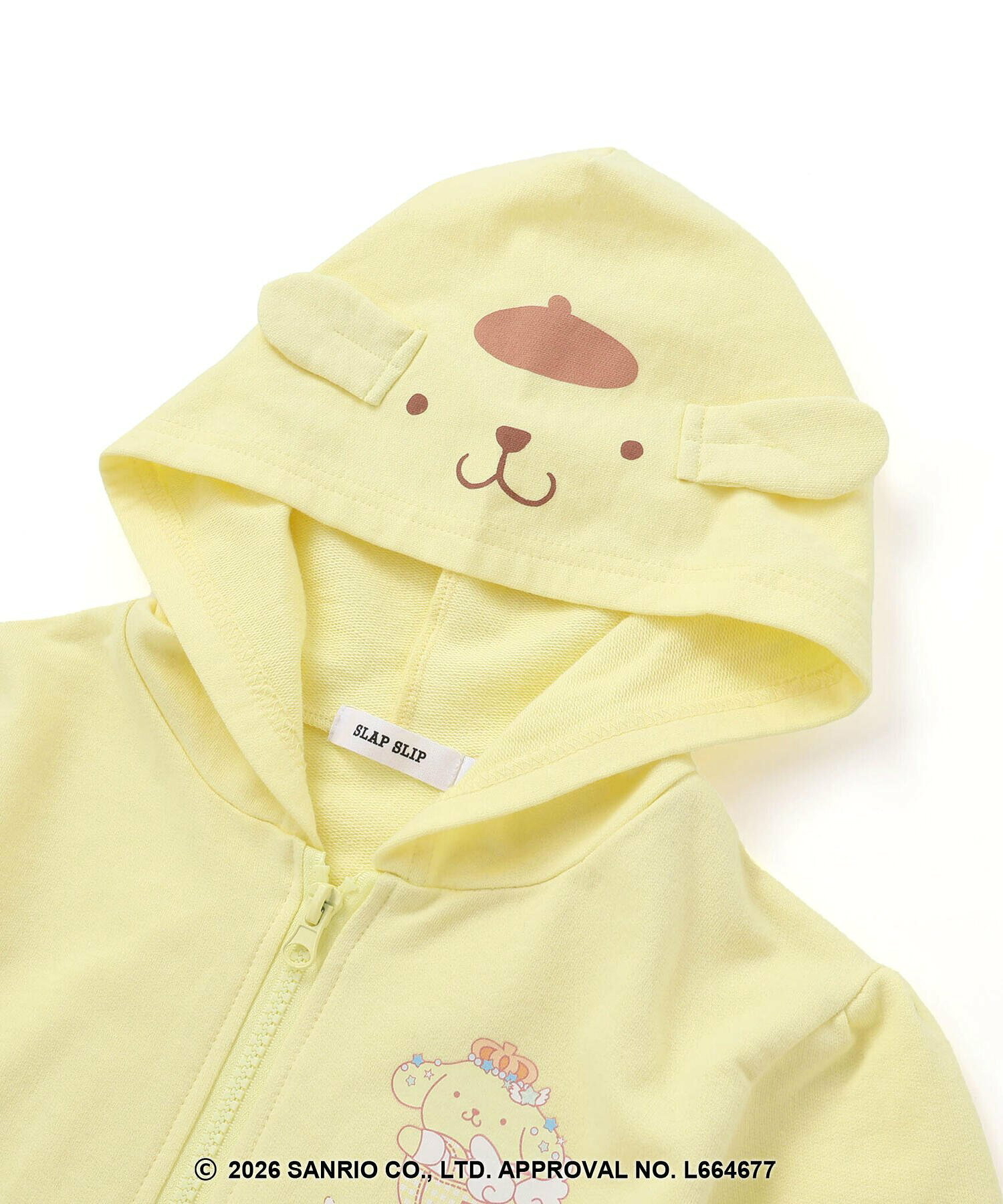 🇯🇵預訂 日本直送🇯🇵Slap Slip x Sanrio系列兩色人物印花立體耳朵連帽拉鍊外套