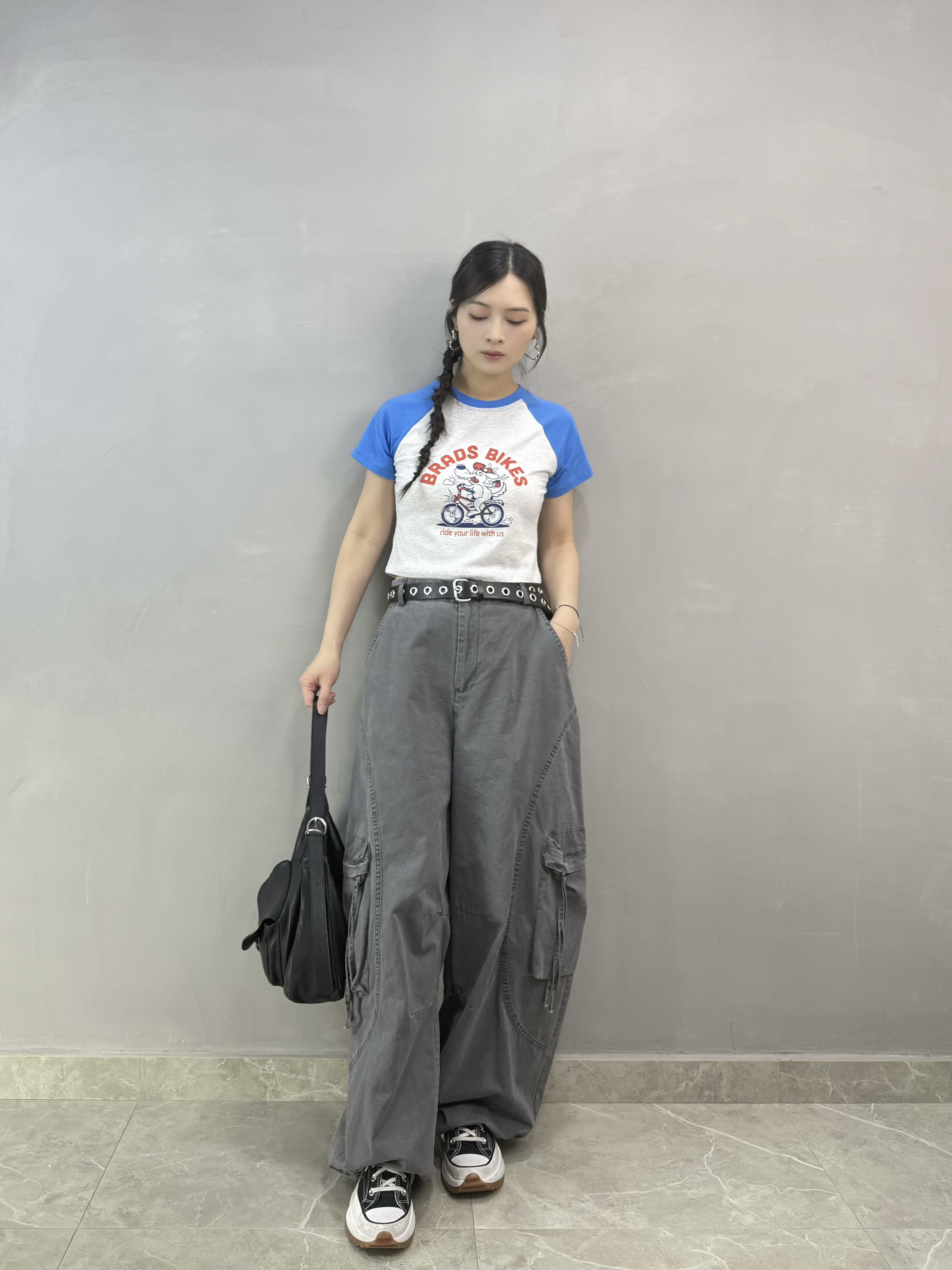 E05 趣致狗牛角Tee