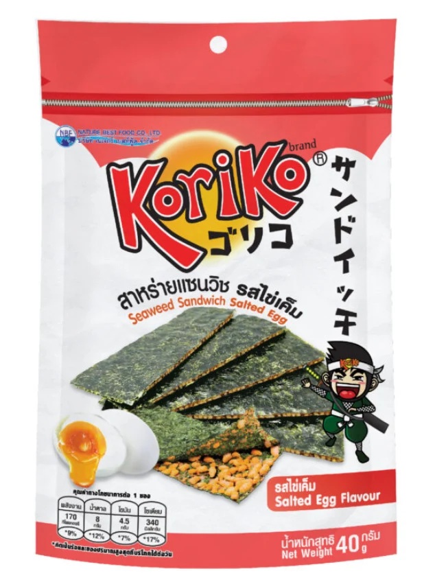 Koriko 日式海苔脆脆 (鹹蛋黃)