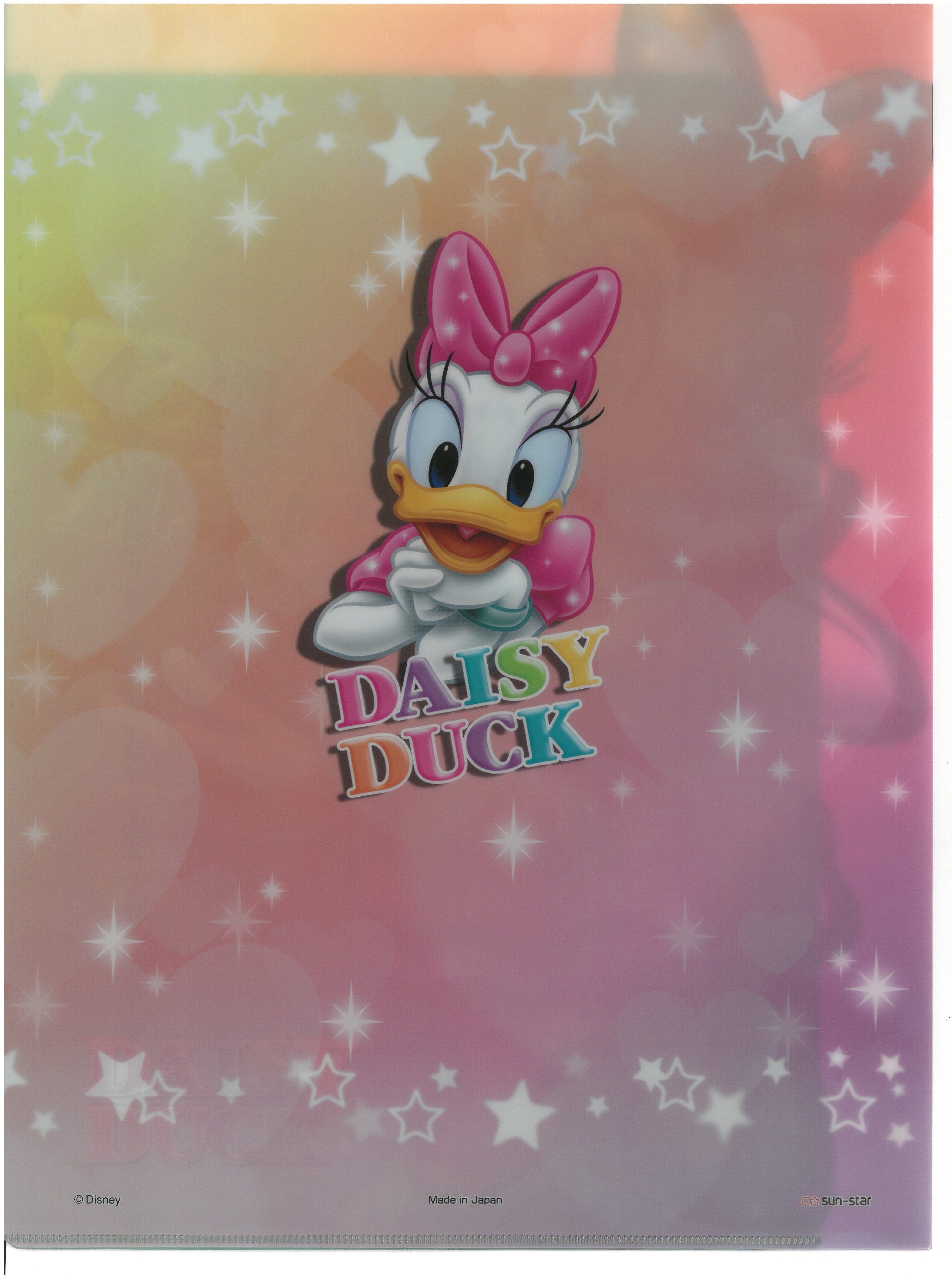 Daisy Duck A4 雙開文件夾   (2129-779)