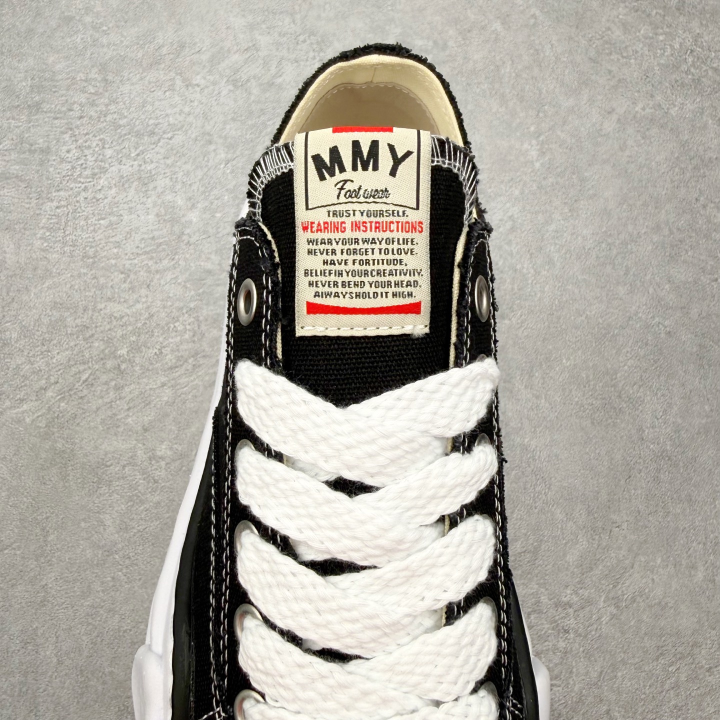 Maison Mihara Yasuhiro MMY "Peterson" OG Sole Canvas Low-top Sneaker