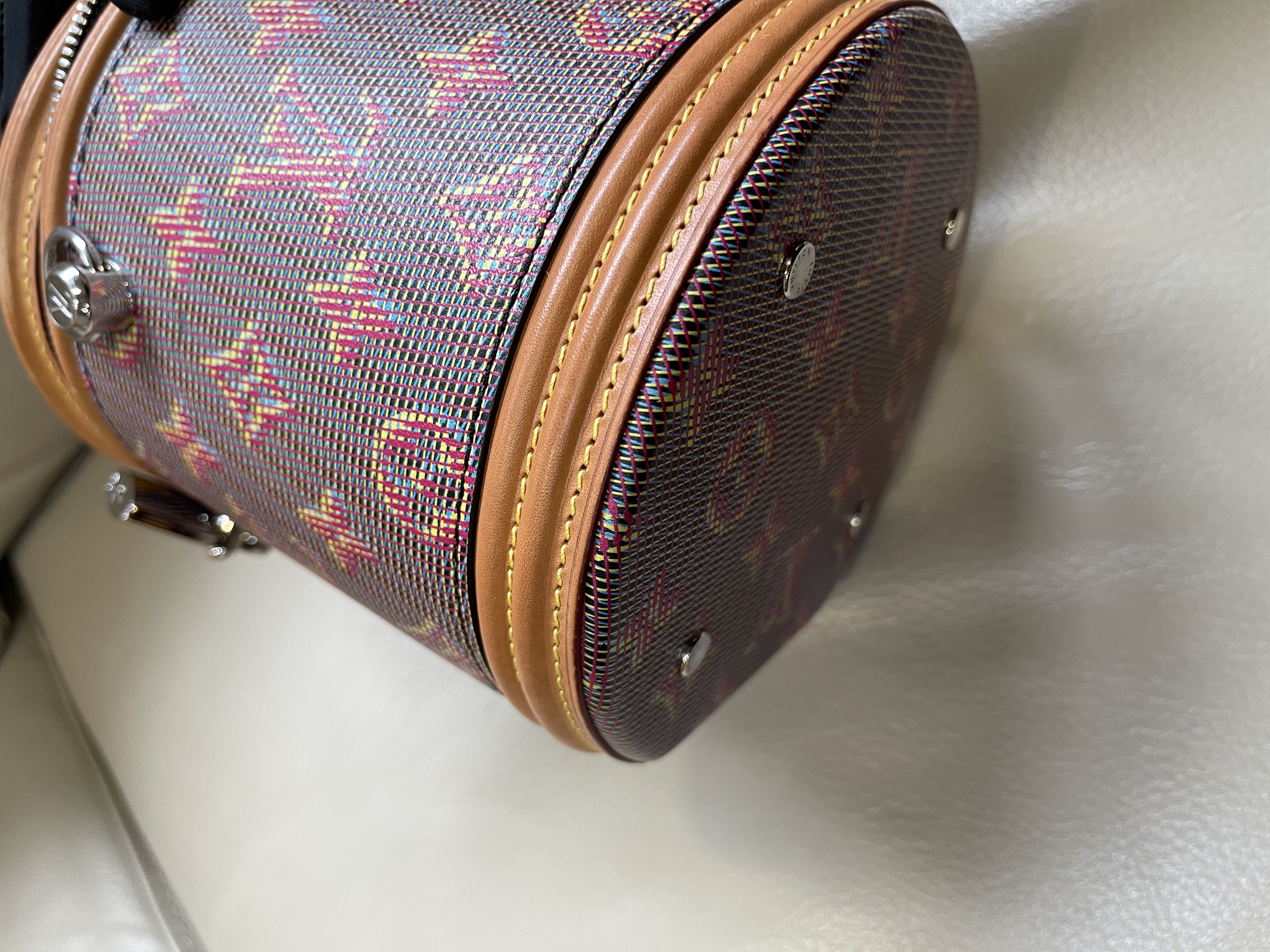 Pre-owned Louis Vuitton Pop Cannes Monogram canvas vanity bag