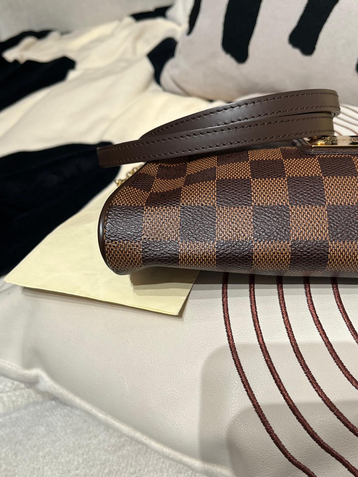LV Eva Damier Crossbody Bag M55213 100%Authentic, 95%New ✅收據✅Dust bag