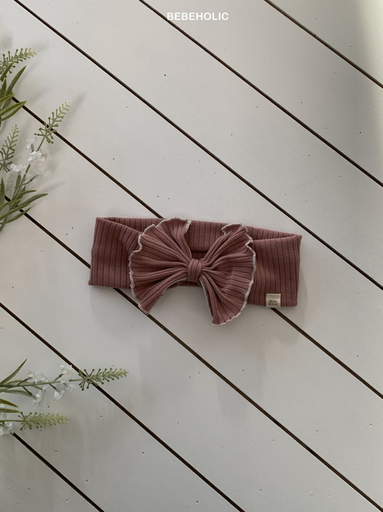 🌸預訂 韓國直送🌸🇰🇷BEBEHOLIC五色標籤蝴蝶結髮帶