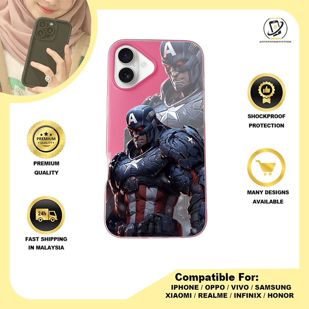 JELLY CASE PHONE FOR IPHONE - DESIGN CAPTAIN A