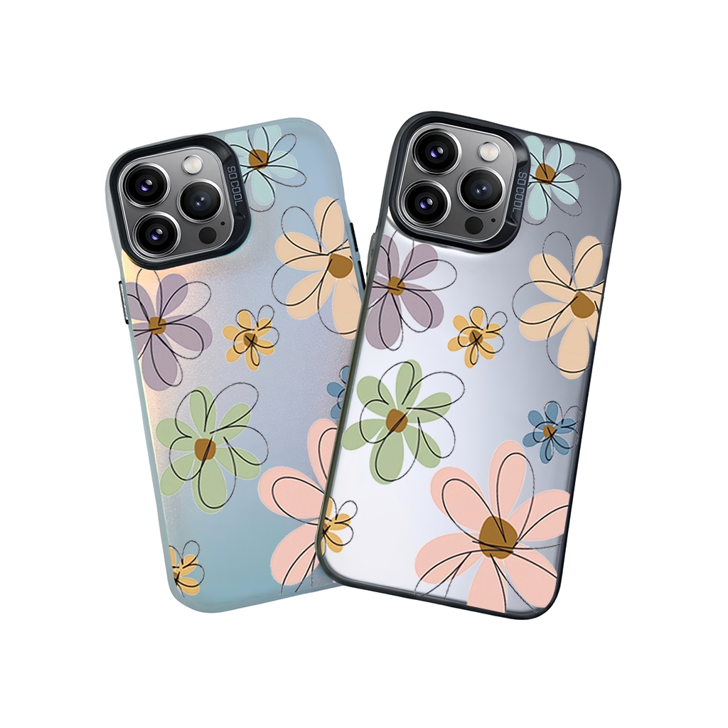 IMD CASE PHONE FOR INFINIX - DESIGN FLOWER F