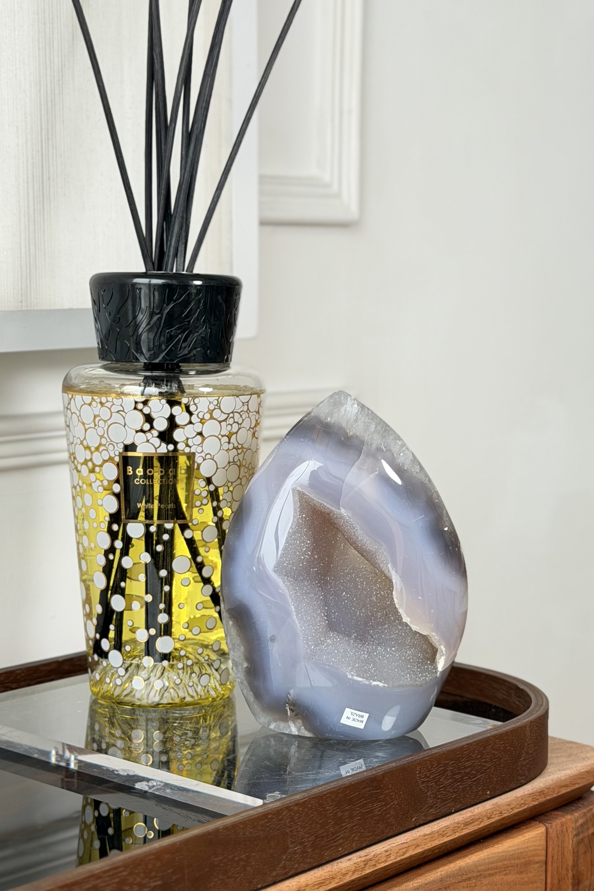  ༒14.6cm沙糖瑪瑙火焰柱༒ 9608C13sGNJ5-RB28*5TT