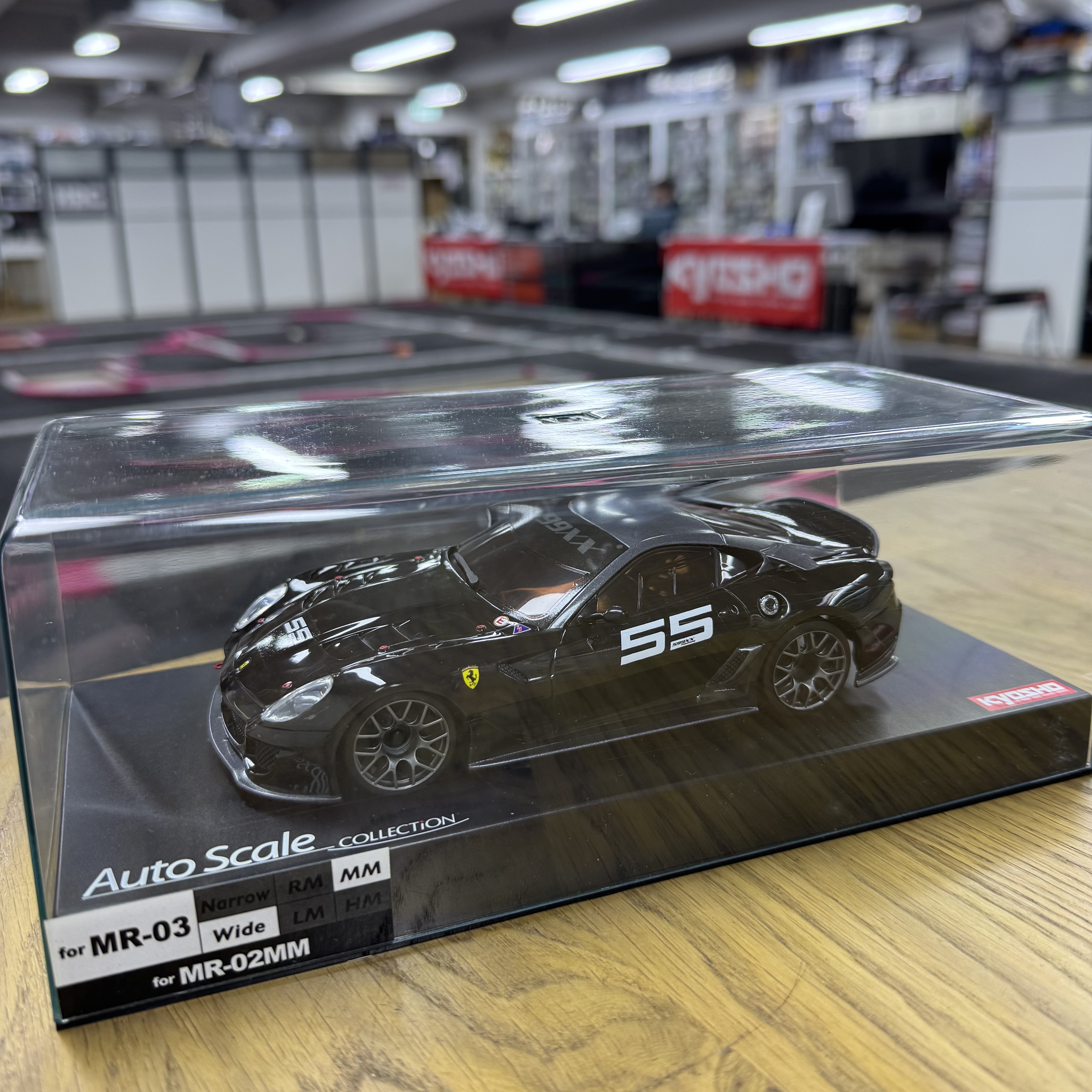 Ferrari 599xx Homestead 2010 -No.55 Black MZP216BK  (中古Refurbished products)