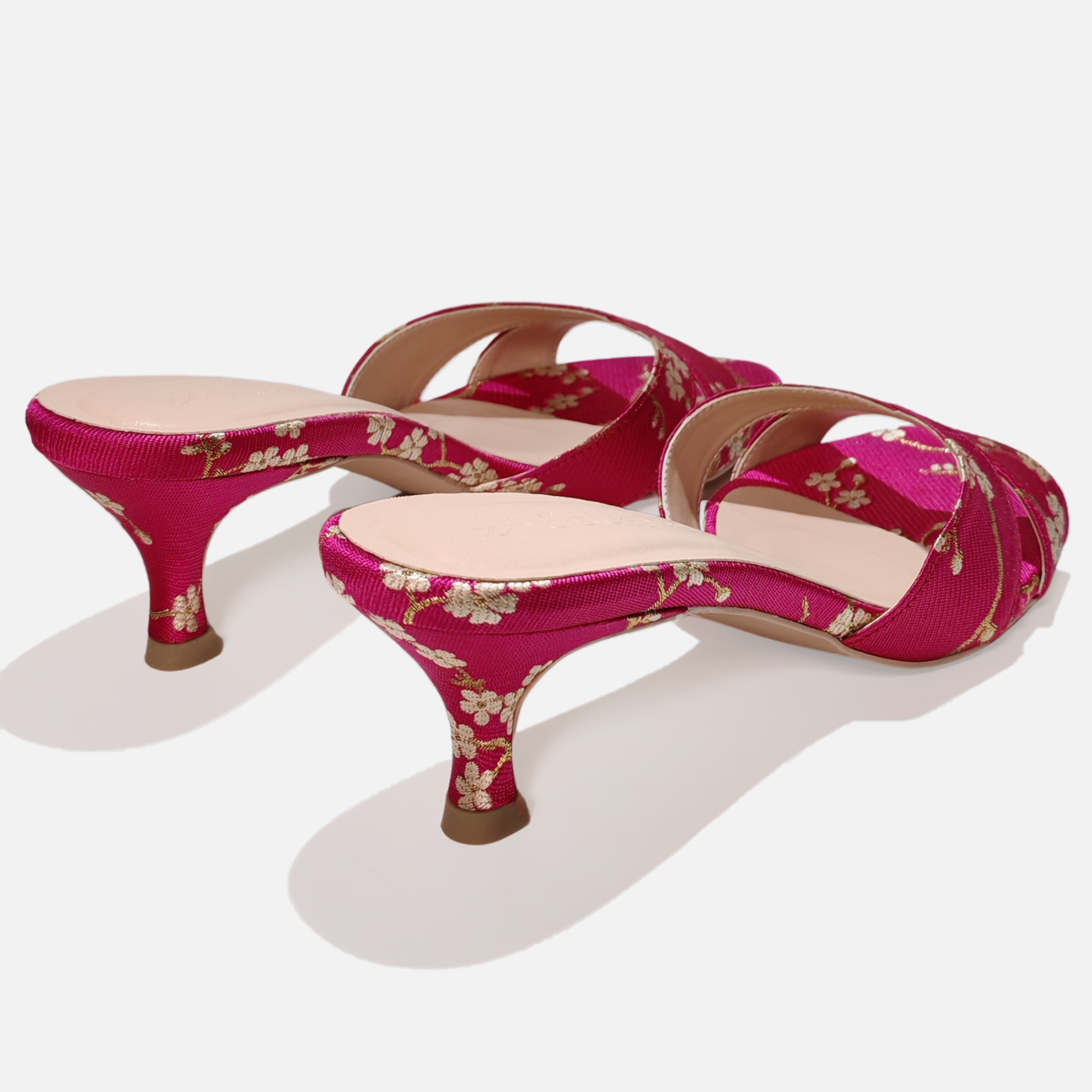 REYNA 50 FUCHSIA BROCADE