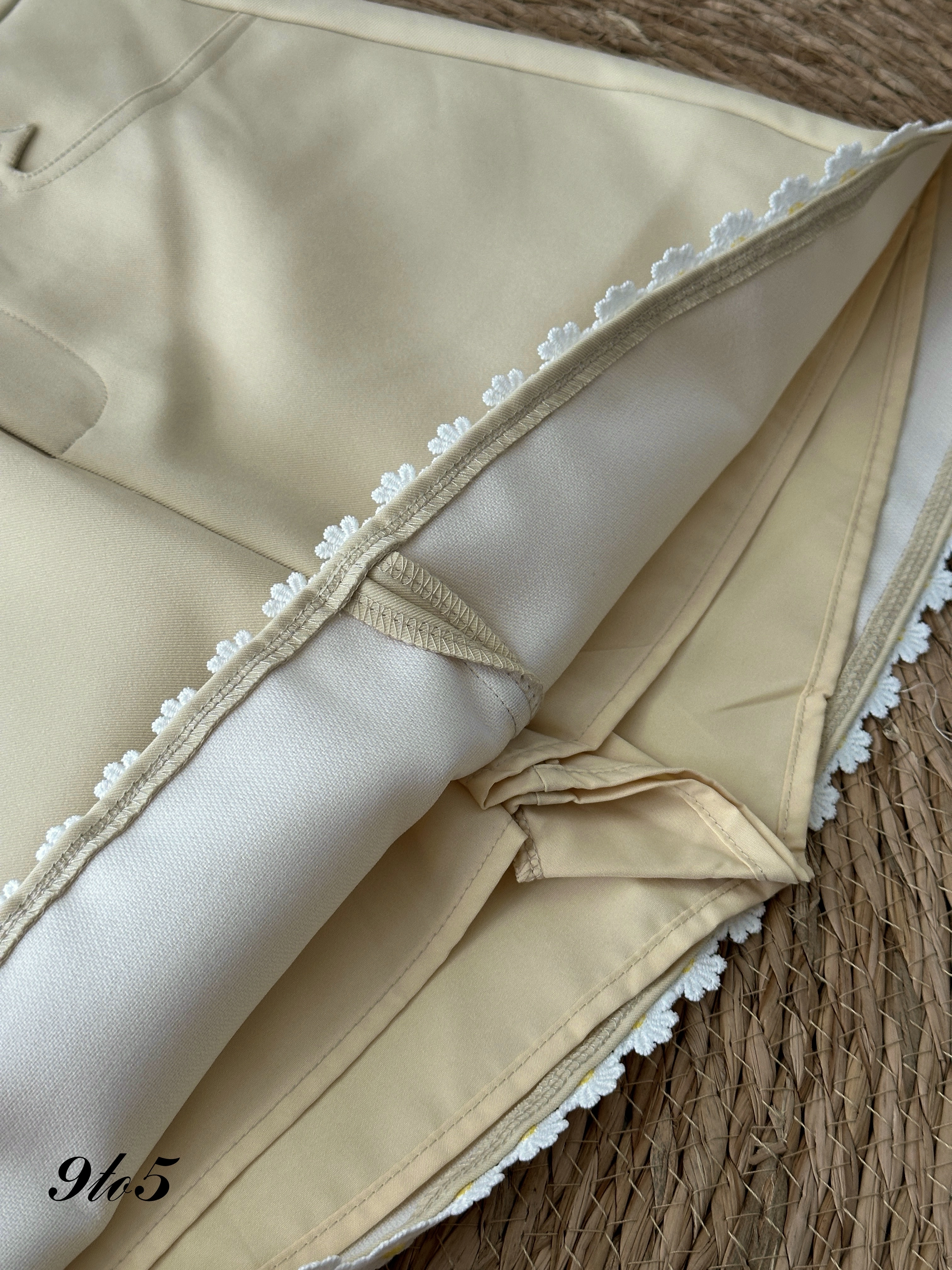 S1808 A Line Daisy Skirt - 3 Colors 