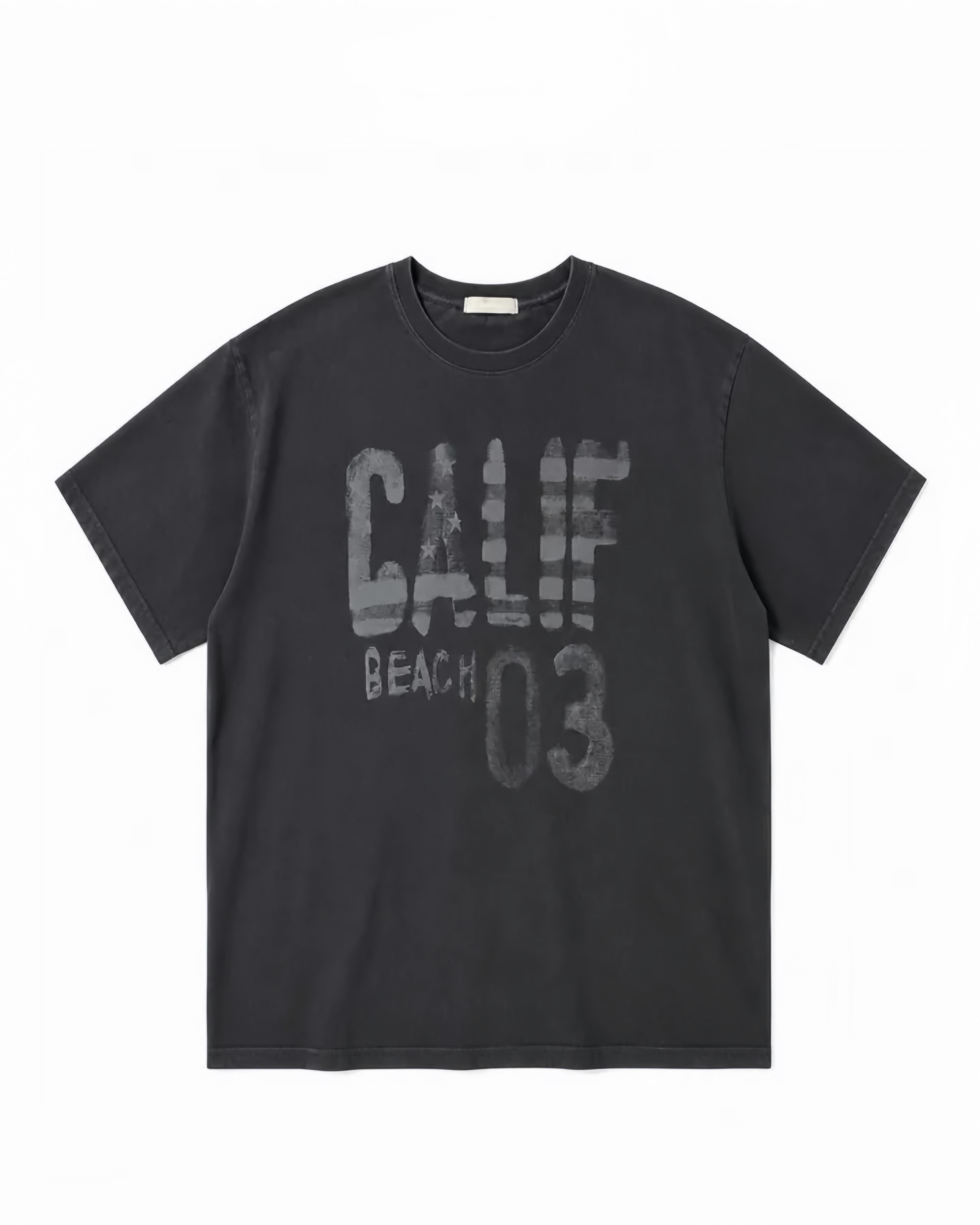 Vintage Wash Graphic Oversized Tee⁠