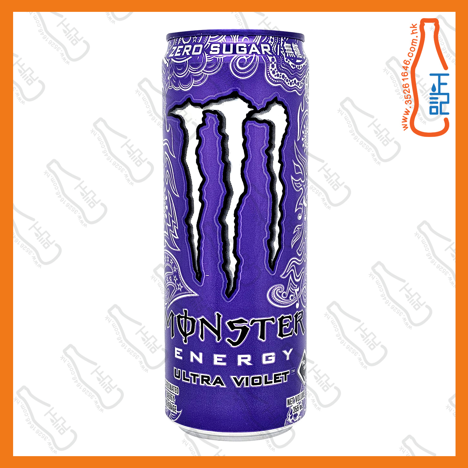 ==Monster魔爪 超越幻紫碳酸能量飲品 355ml x 8罐 /份