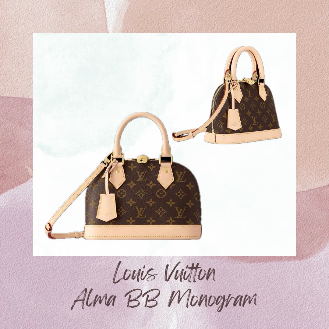 Louis Vuitton Alma BB (M46990/N40606/M23666/N40902/M26409/M2A357)