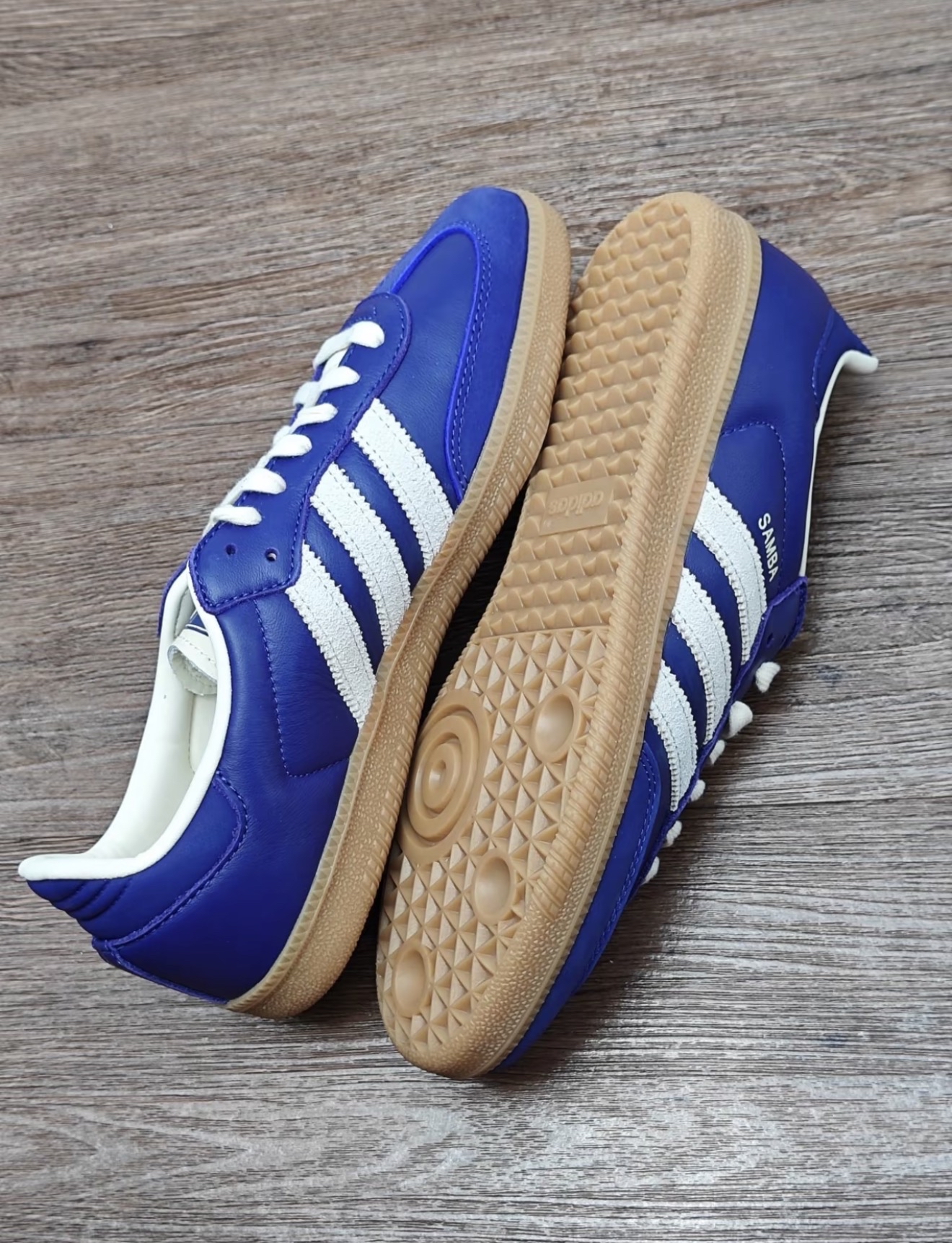JI2736 Adidas Samba OG Collegiate Purple Blue Cream JI2736