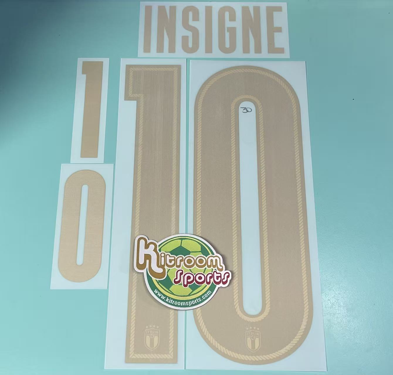 2020 Italy Home Nameset #10 INSIGNE