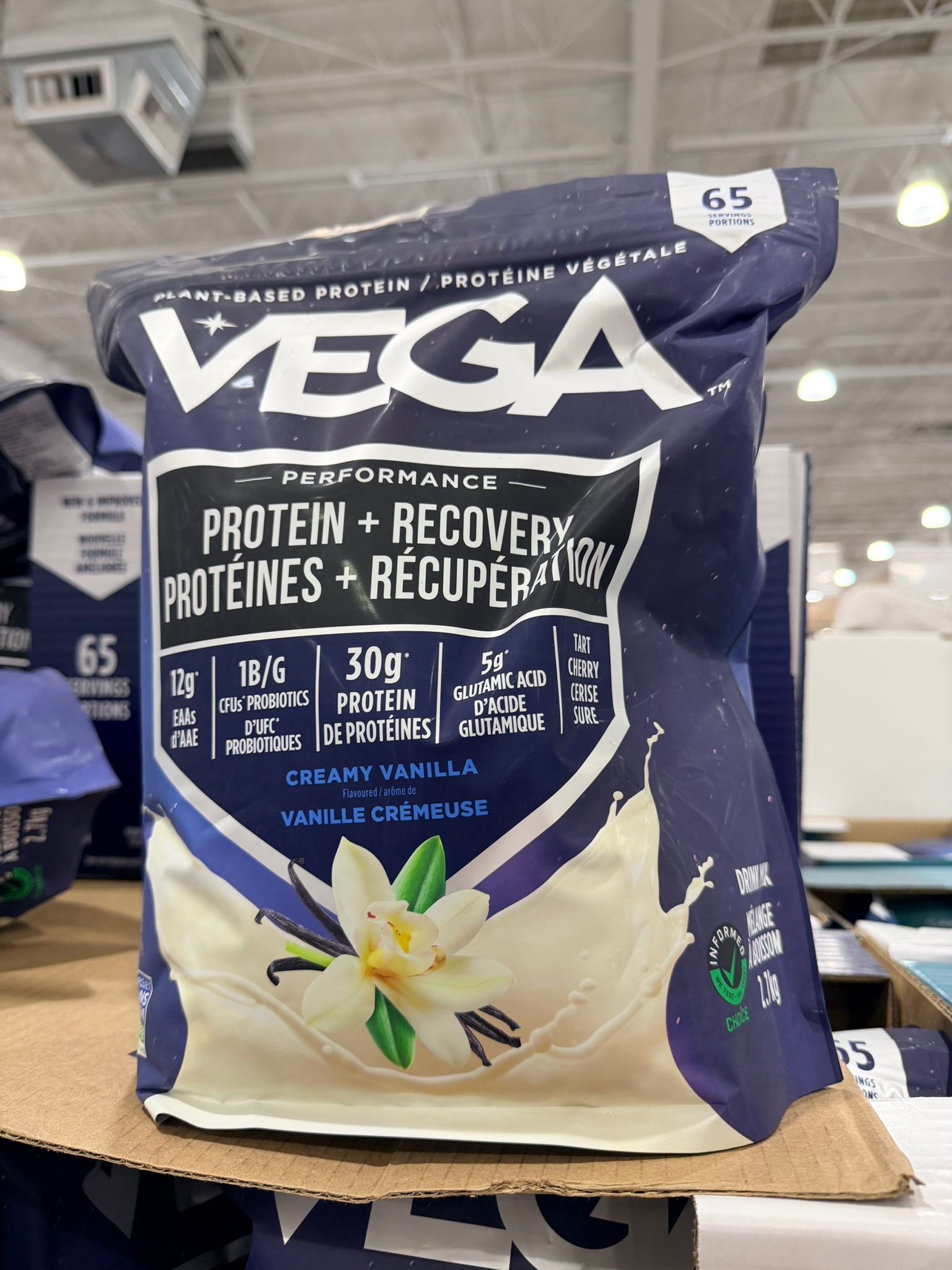 加拿大直送 Vega Performance Protein + Recovery植物基修復蛋白粉*