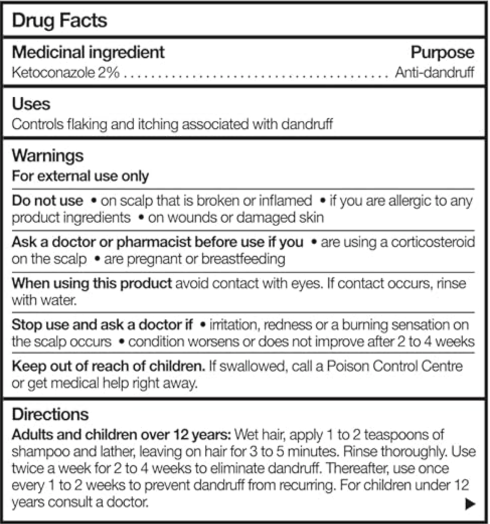 Nizoram Anti-dandruff Shampoo 去屑去真菌止癢洗髮露 400 ml