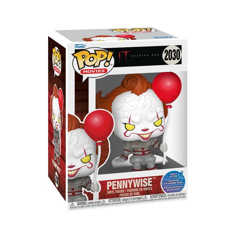 📦訂購 美國代購 Funko POP! IT Pennywise with Balloon (Shelf Sitter) Figure 模型