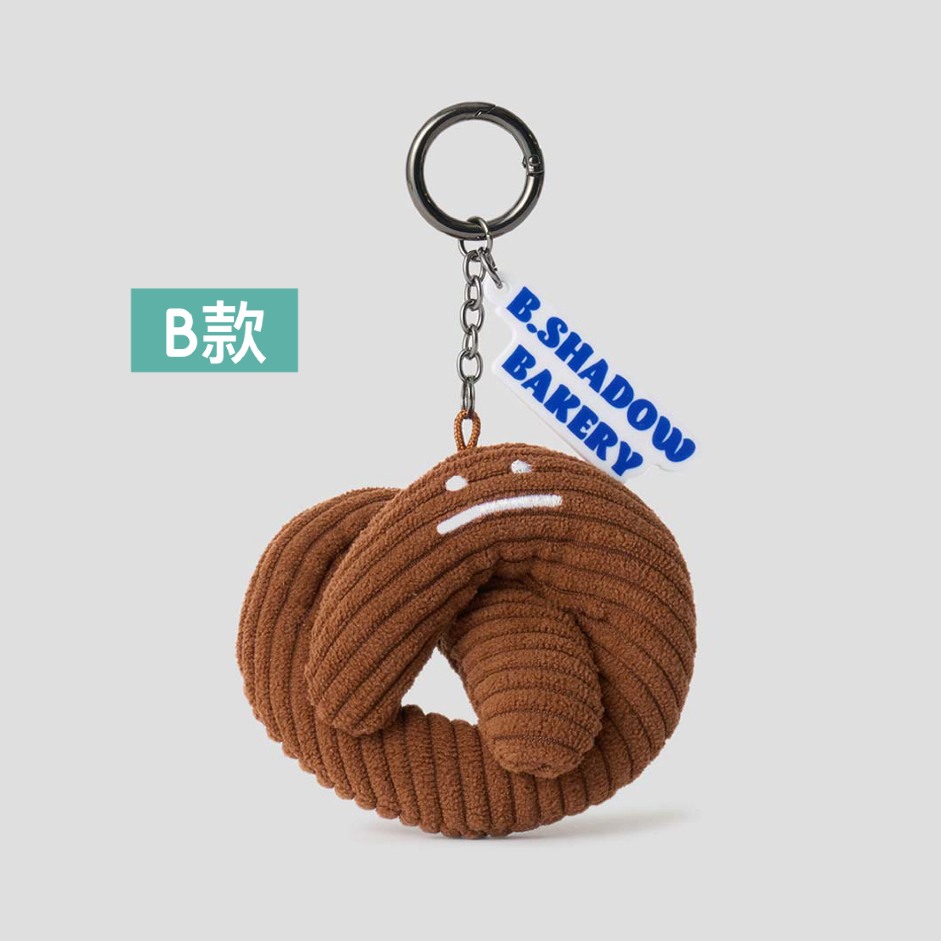 日本預訂📍黑豆人麵包造型公仔吊飾