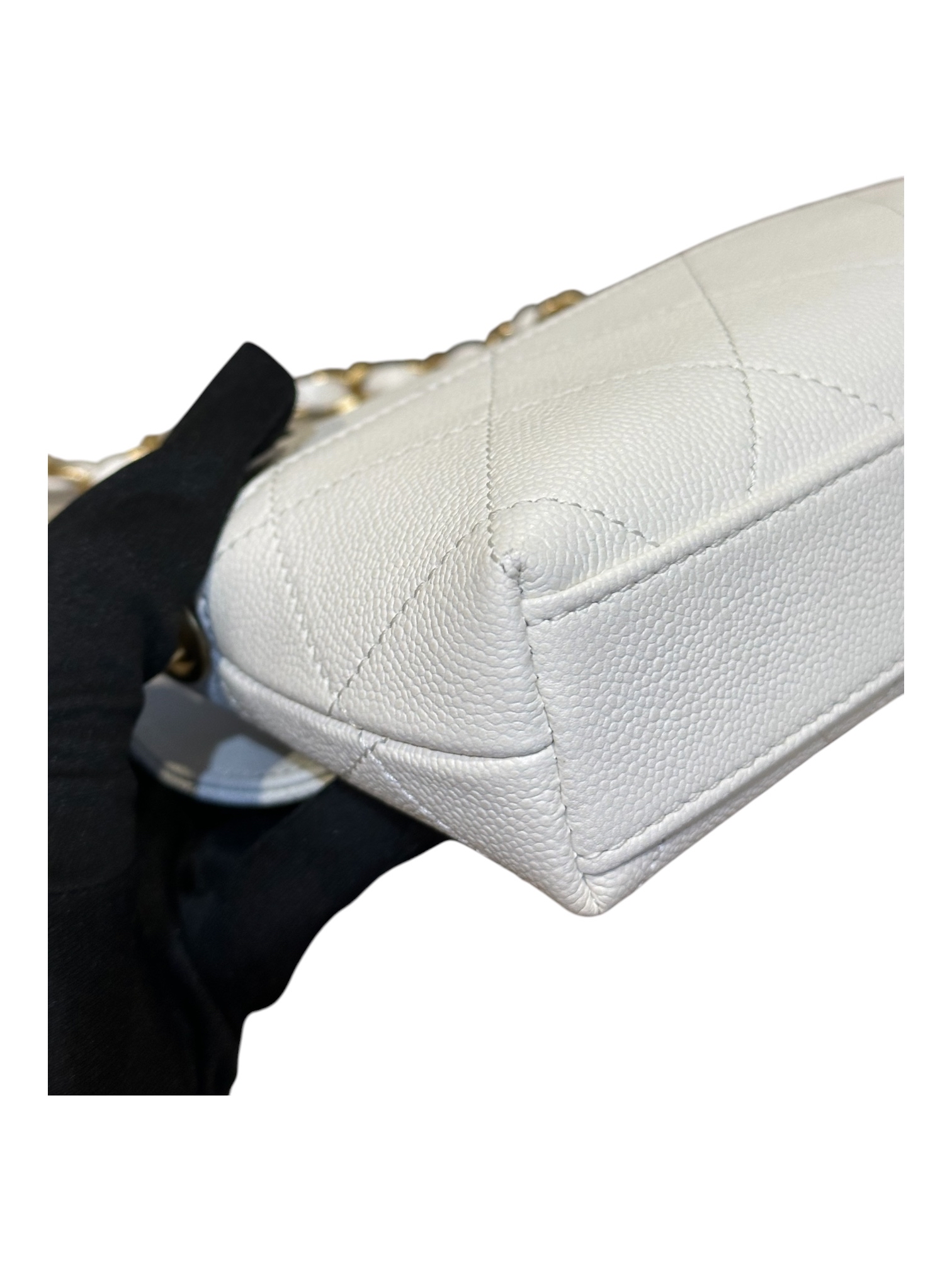 Pre-Owned CHANEL Top Handle Bag 