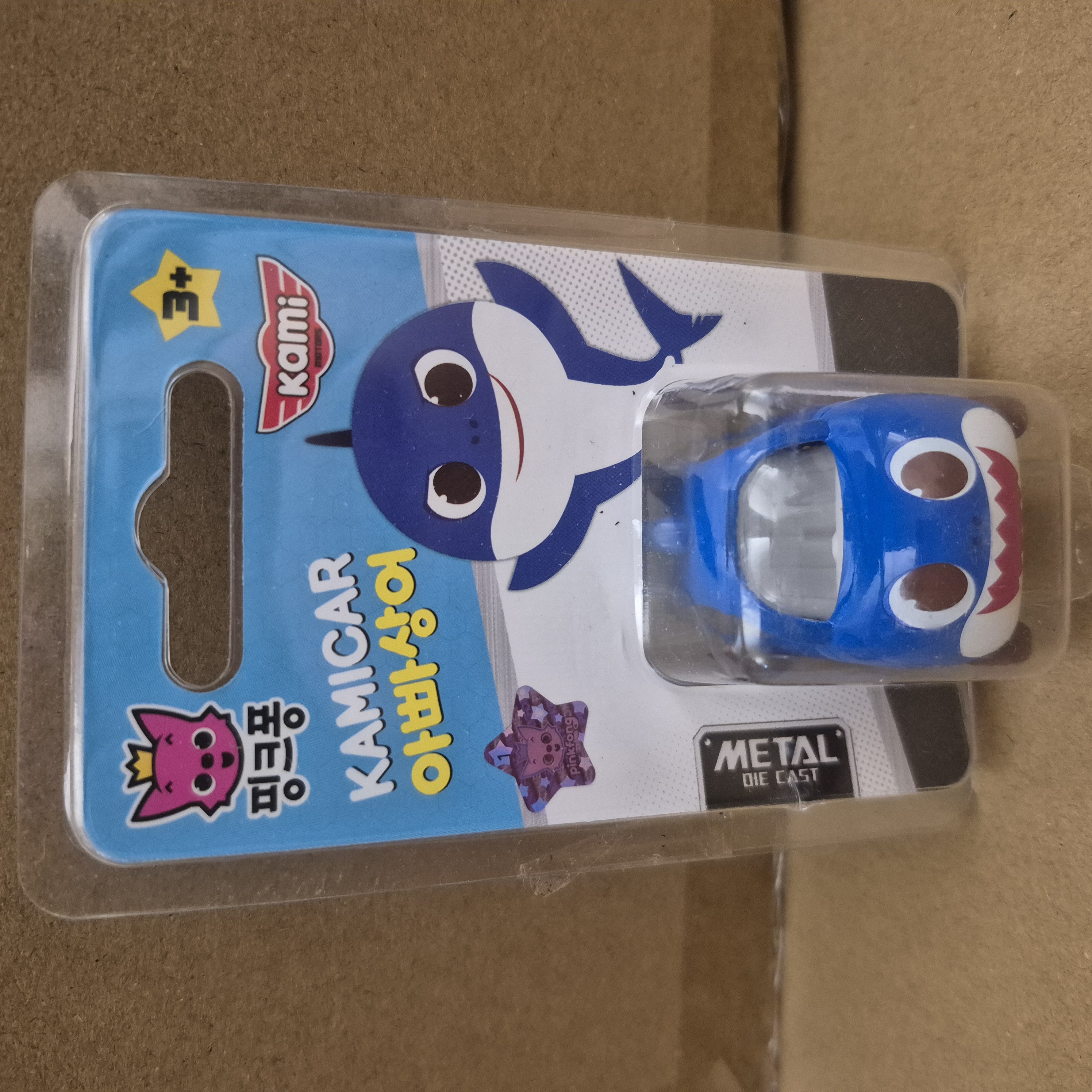 韓國直送 Babyshark x Pinkfong kami迷李車