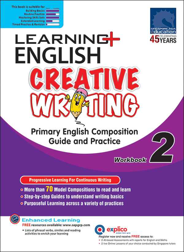 Learning English Creative Writing Workbook 2
