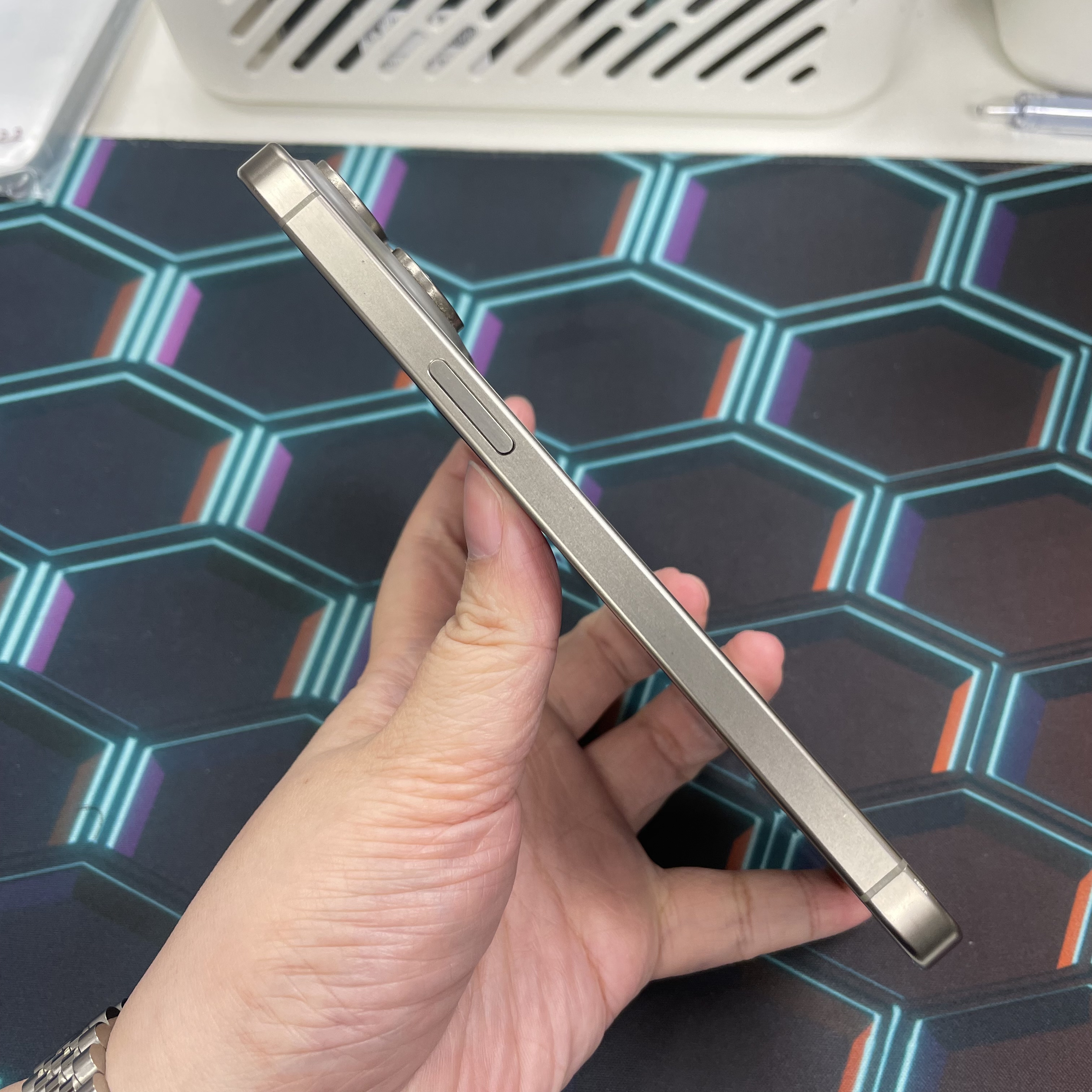 *6426 15 pro max 完美機 512GB 電100 原色 gray