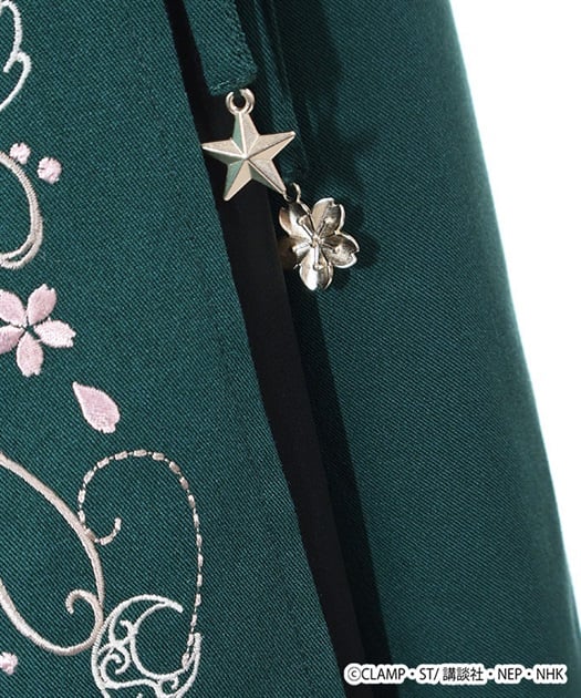 《Pre-Order》Skirt 刺繡長裙｜Cardcaptor Sakura X axes femme collection 第二彈 (26SK128-P)