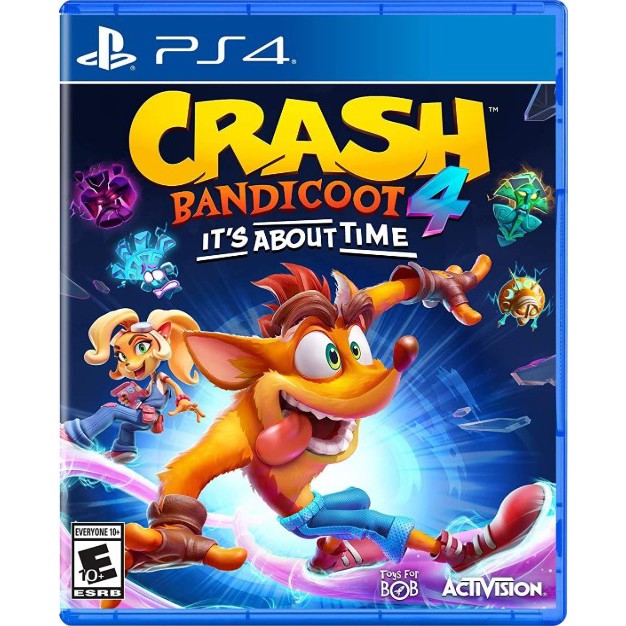(🔥FLASH SALE🔥) Crash Bandicoot 4: It's About Time Standard Edition Full Game (PS4 & PS5) Activated Digital Download