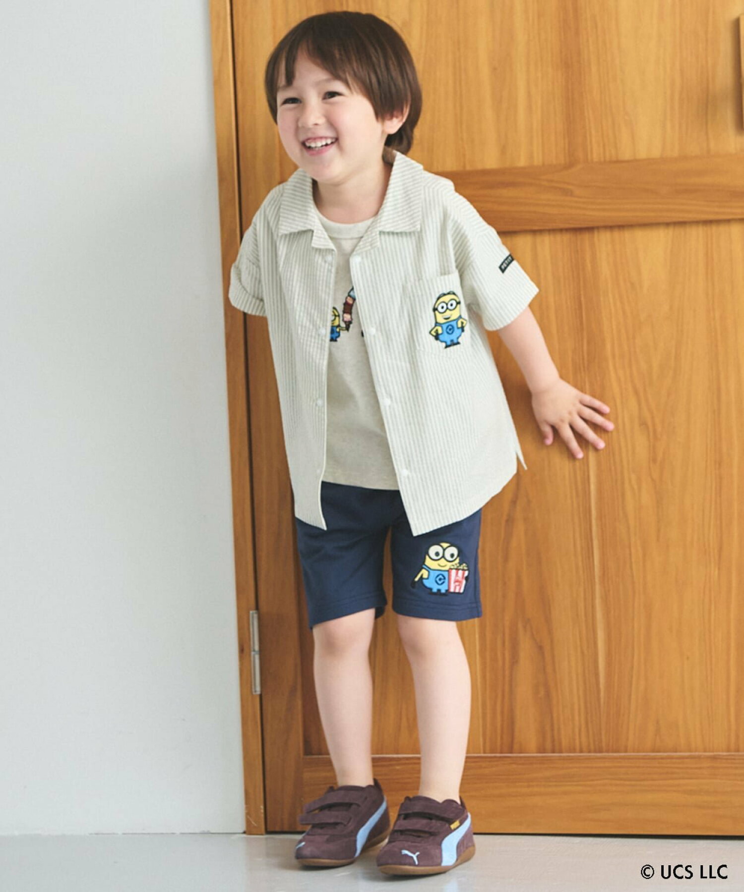 🆕【⭐訂購⭐】日本直送🇯🇵 #Minions 前後刺繡 短褲［2款選］[ELHA-0040][260909]