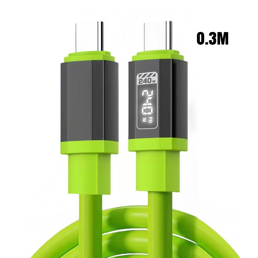 240W超級快充 Type C to Type C 0.3米 PC6524