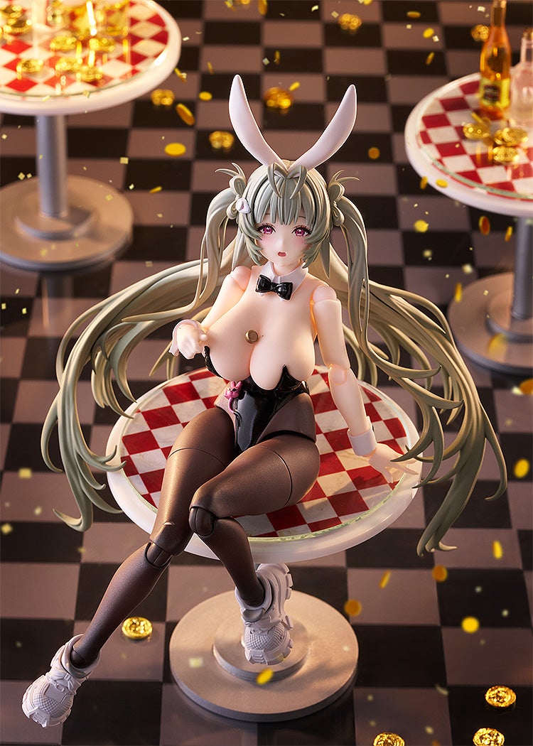 (預訂訂金 $200 / $300) (總價 $680 / $848) Max Factory figma 710 勝利女神：妮姬 索達：閃亮兔女郎 (行版普通版 / 日版特典版) NIKKE Soda: Twinkling Bunny
