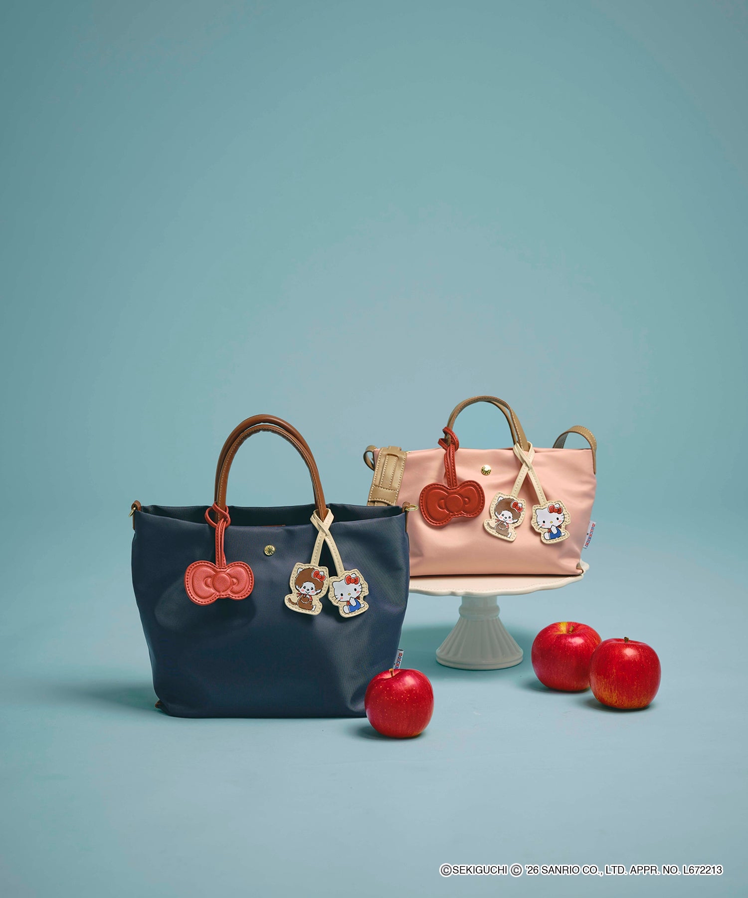 🎀【預訂】Monchhichi × Hello Kitty Charm mini bag G
