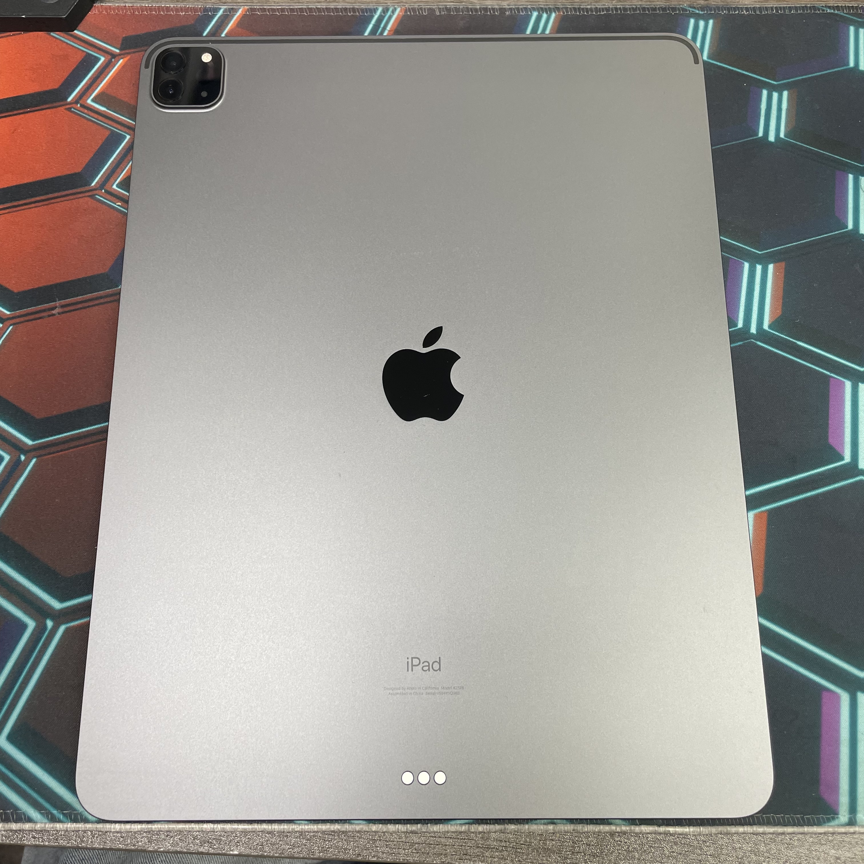 *8399 iPad Pro 5 12.9吋 M1 完美機 128GB WIFI版 灰色 gray