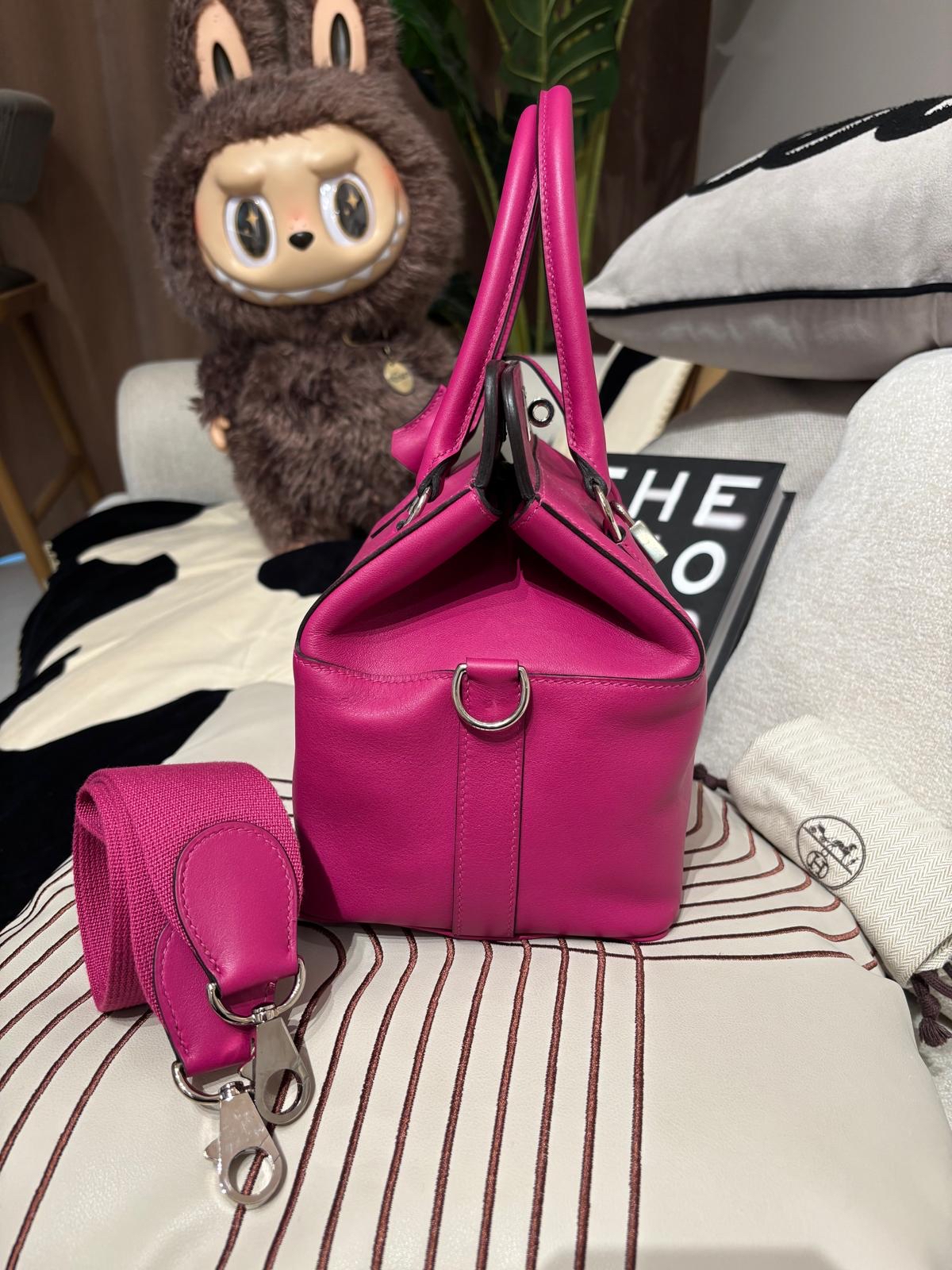 HERMES TOOLBOX 20,L3,EVERCOLOR Stamp A 100%Authentic ,98%new ✅Key lock✅strap ✅dust bag  