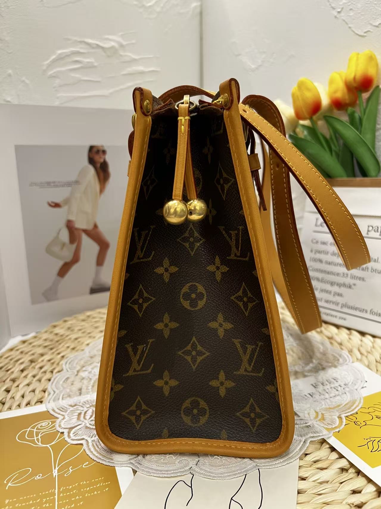 LV Monogram Popincourt Haut Bag （金球）