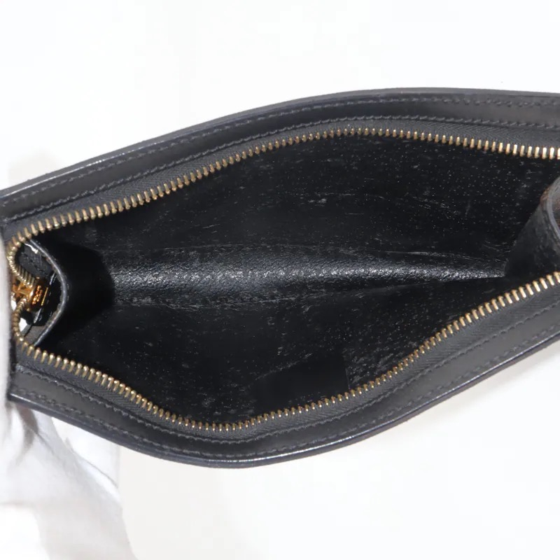 Celine Black Macadam Accessory Pouch