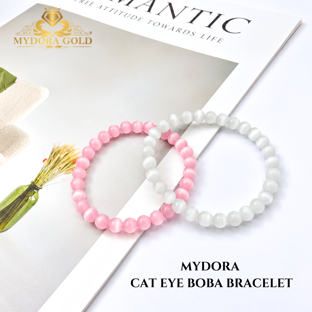 MYDORA Boba Cat Eye Bracelet