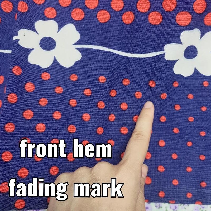 Vintage Japanese MOD Floral Pattern Handmade Sleeveless Shift Dress(MT1541-7)