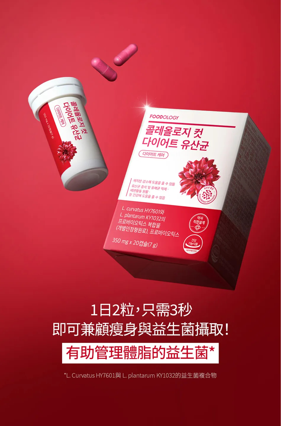 FOODOLOGY 纖體活性益生菌 Coleology Cut Diet Probiotics  (20粒/10天)