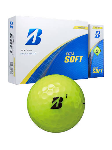 BRIDGESTONE EXTRA SOFT 兩層球-黃