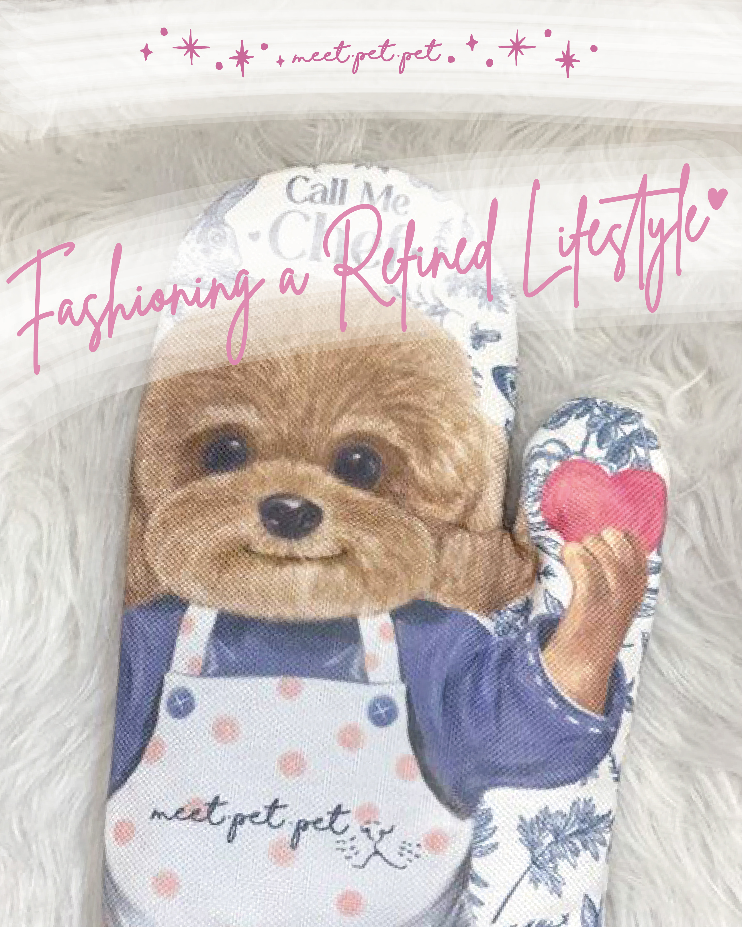 ⋆ 貴婦狗 ⋆ 隔熱手套 ⋆ Poodle ⋆