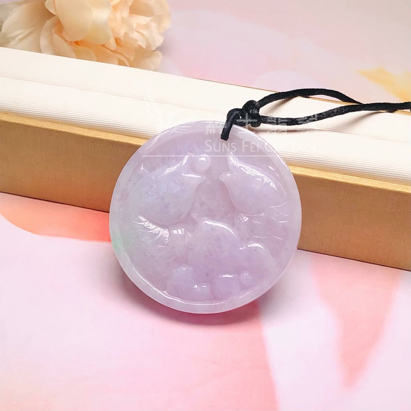 春彩年年有餘掛件