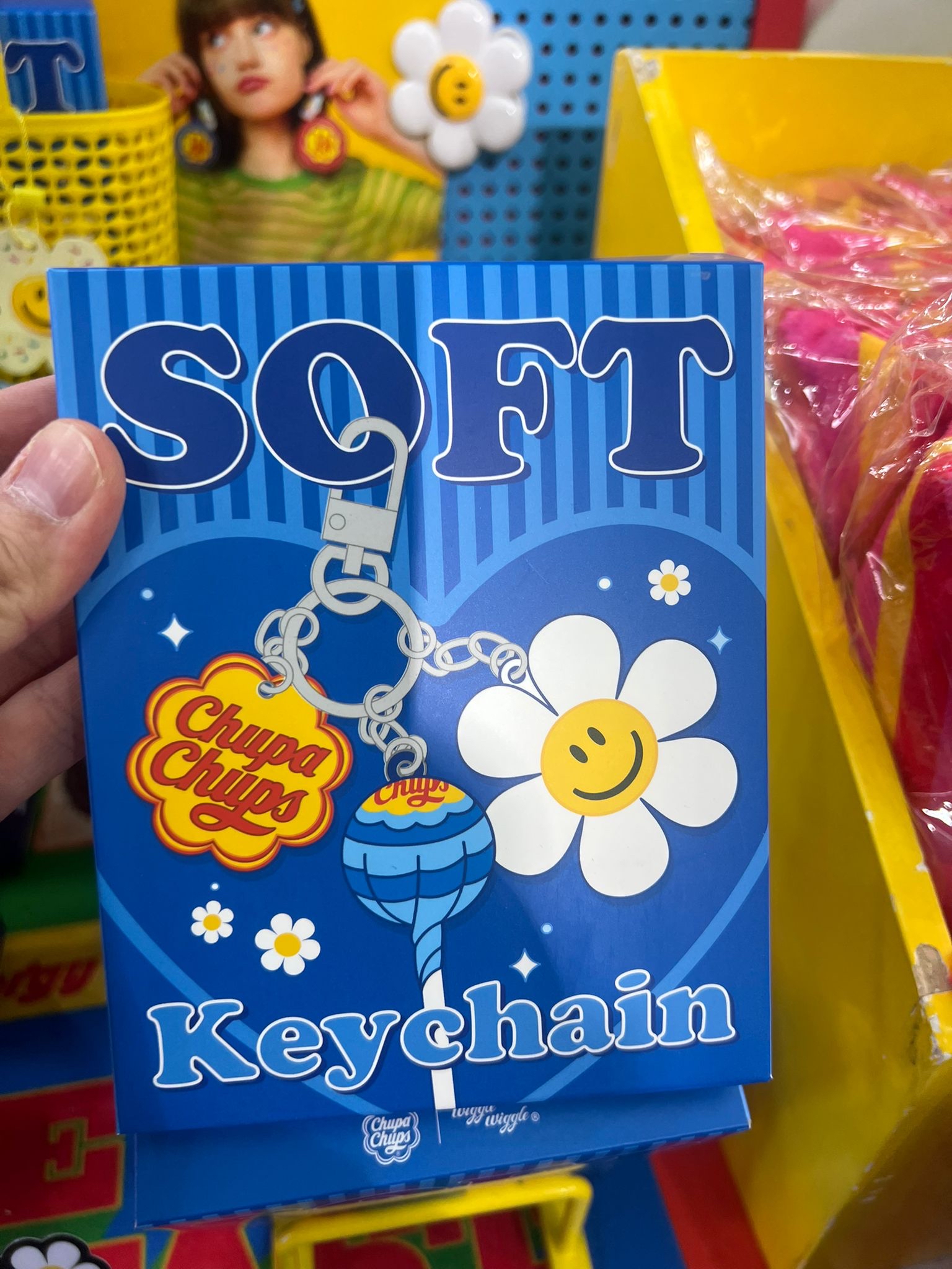 Wiggle Wiggle 珍寶珠鎖匙扣