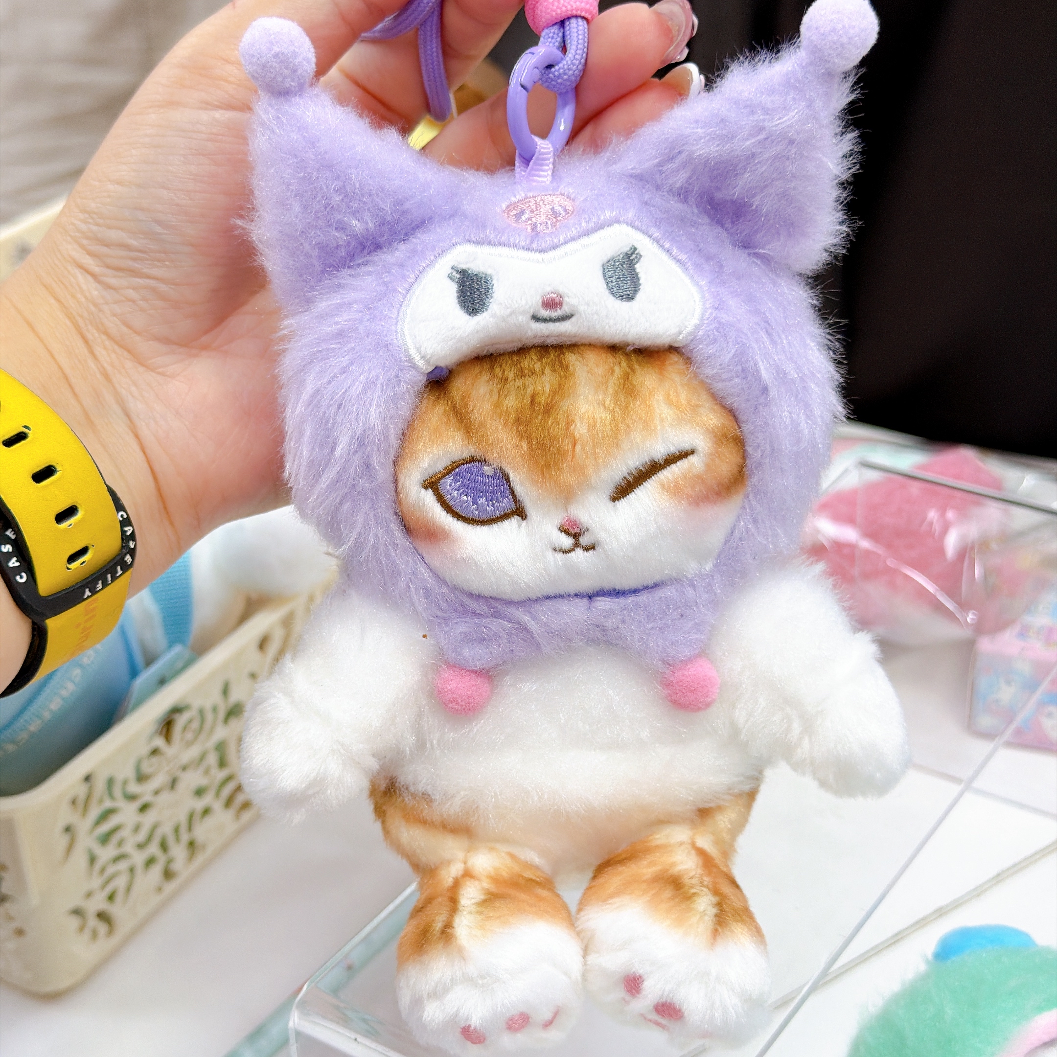 日本直送Sanrio mofusand 合作系列新款公仔掛飾