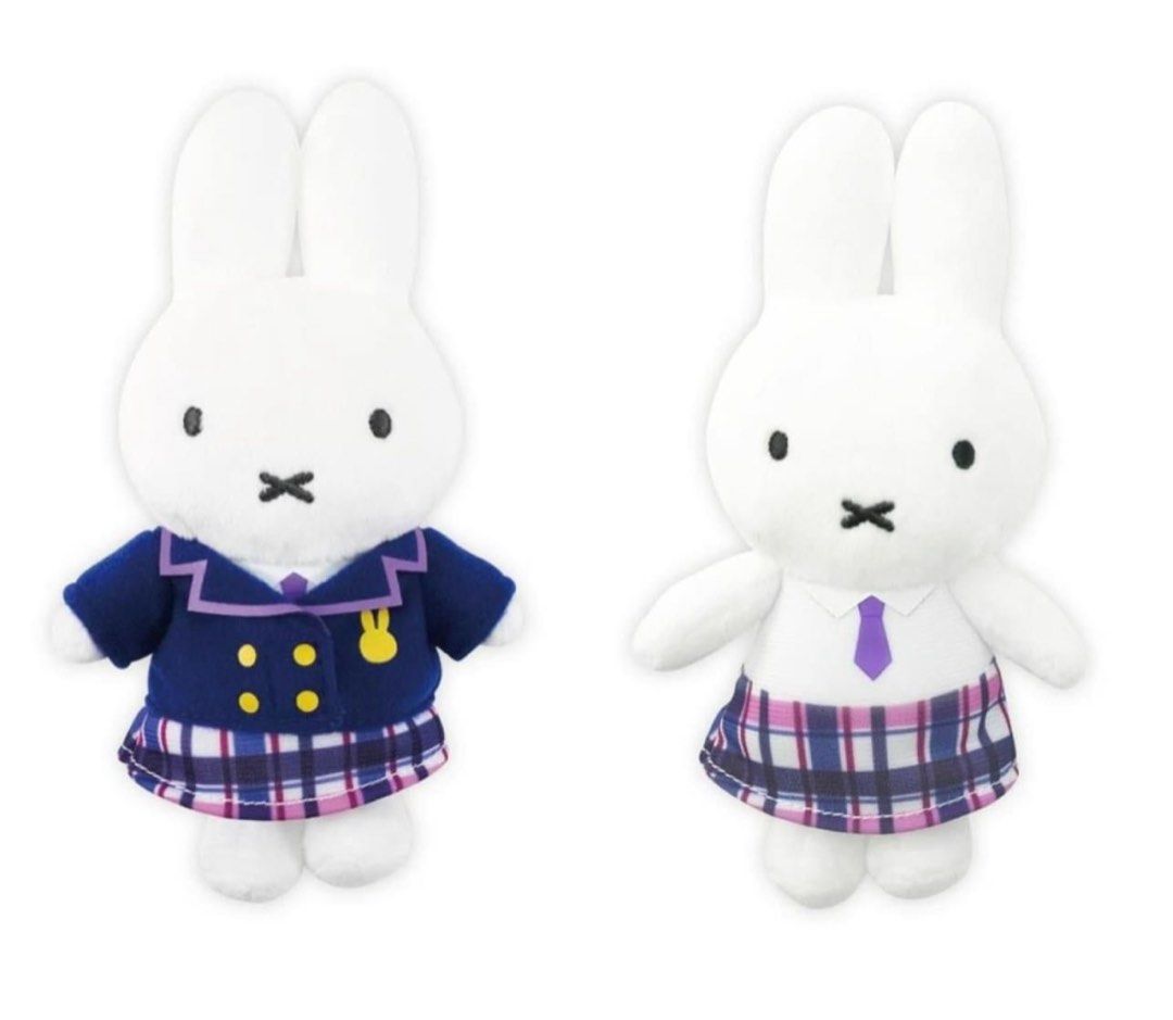 Miffy Style限定 校服公仔掛飾