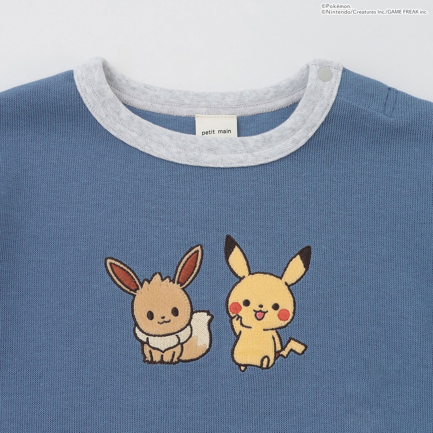 🆕【⭐訂購⭐】🇯🇵日本直送 🌀#Pokemon Monpoke系列 貼花長袖Tee［4款選］🌀  [ELJA-0078]
