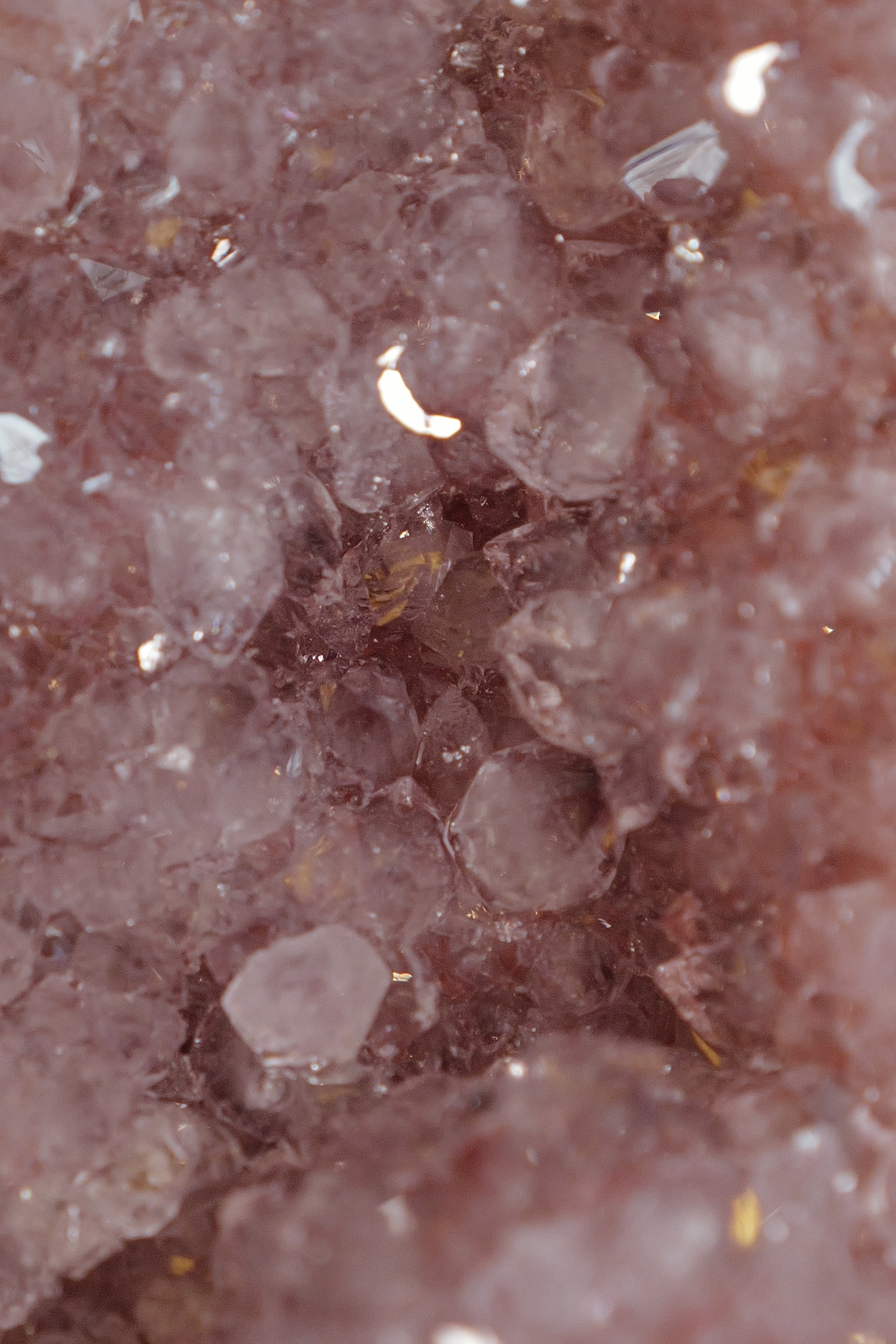 ༒8.4cm淡芋頭紫 晶牙花閃閃 紫水晶小窩༒ AM.7049CA8G37M-RA*2NA-